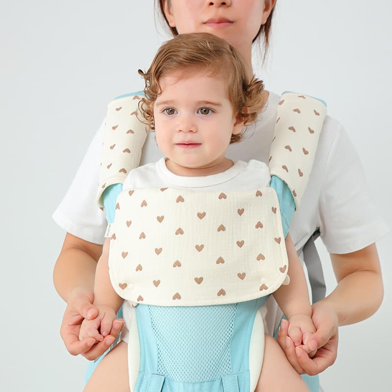 Sling, cotton eating bib, gauze chewy hipseat, universal breathable accessories 4