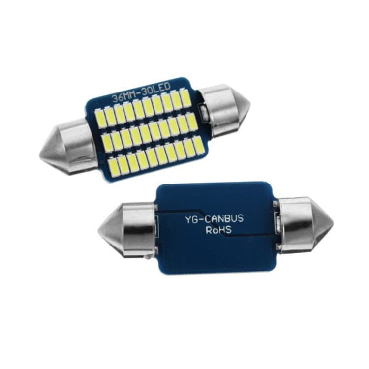Suitable for car reading light LED interior light modification interior roof light interior double-point light T10 trunk light 3