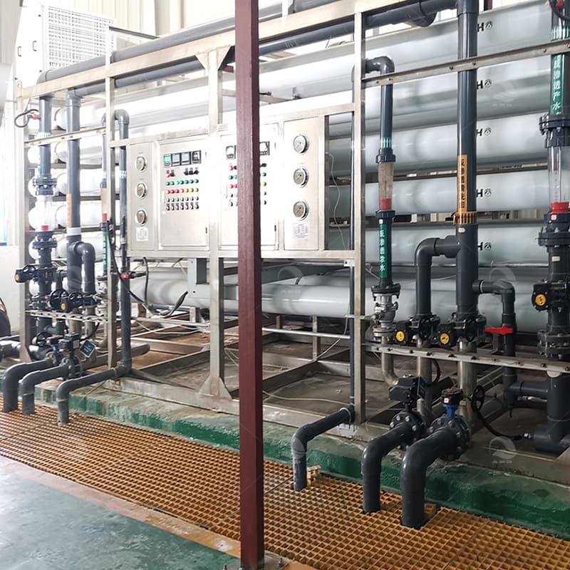 Large-scale RO reverse osmosis pure water equipment Food grade industrial water purification system Seawater desalination treatment system can be customized 4