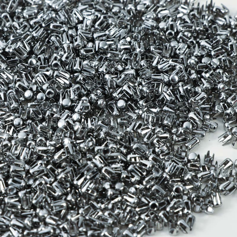Four -paw nails stainless steel non -magnetic ABS imitation pearl ball bead claw nail nail nail nail nail non -perforated pearl four claw nails 2