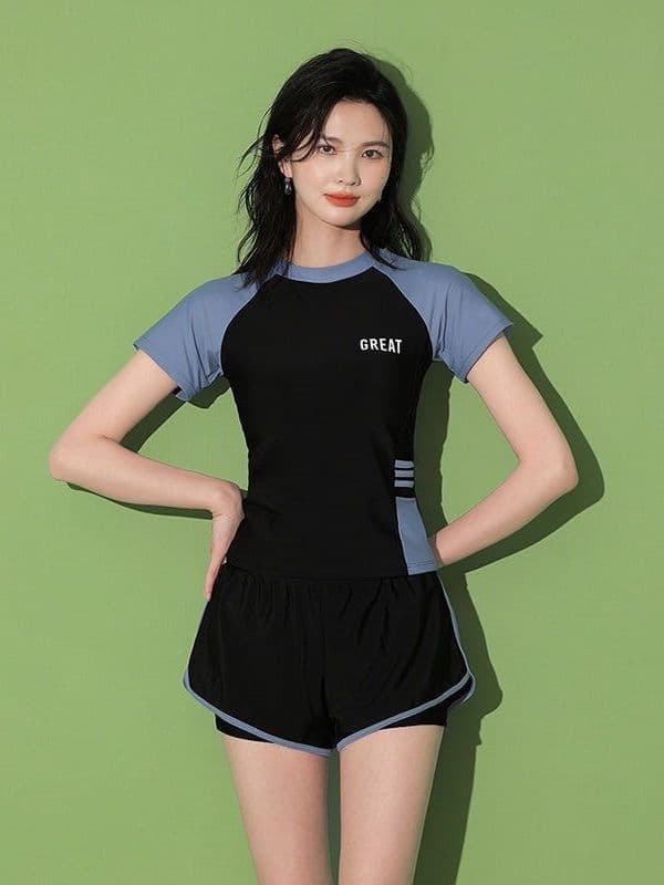 Summer split brand swimwear for leisure, swimming accessory for students for swimming 4
