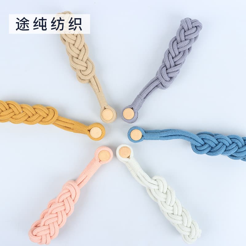 Cloth with pigtail, belt, accessory, American style, simple and elegant design 1