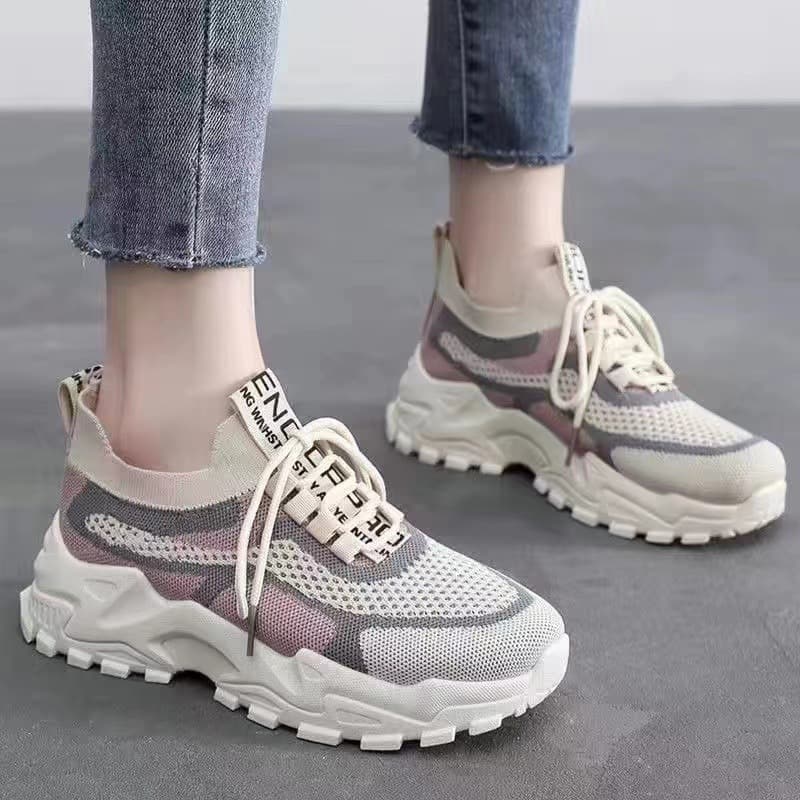 (Cross-border trading), (Wholesale), summer women's trend breathable sneakers, for teenagers, made with flyknit technology
