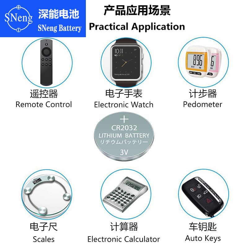 Electronic compatible car keys, remote control, lithium battery 5