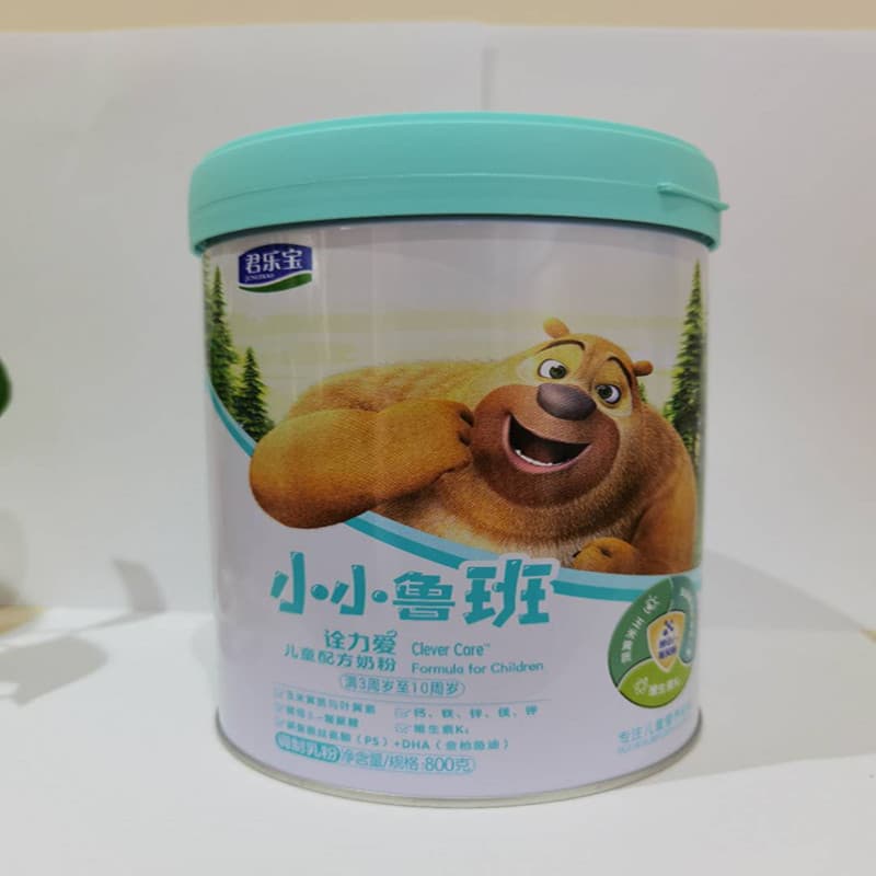 24-year-old Junlebao Xiaoluban Chuanliai children's formula milk powder 800g nutrition for children aged 3-10 1