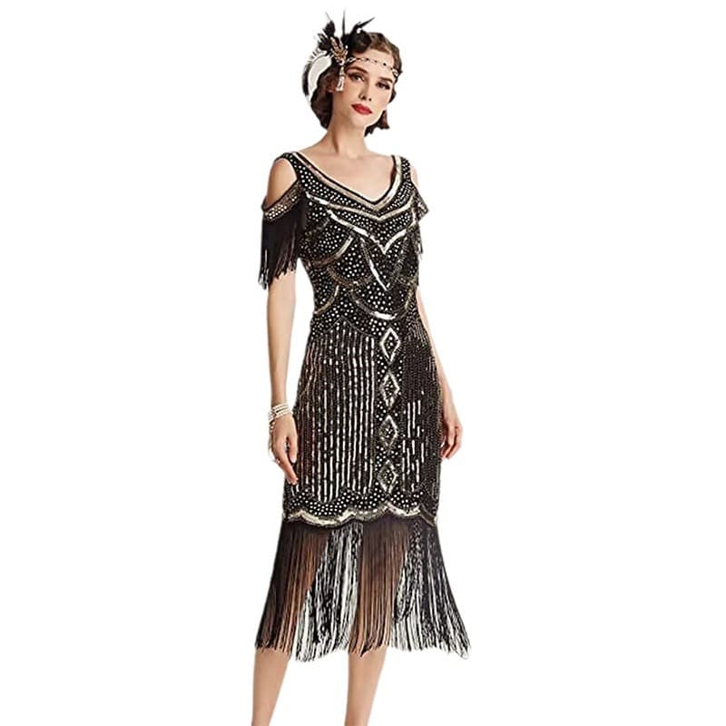 Retro elite evening dress, European style, halloween 5