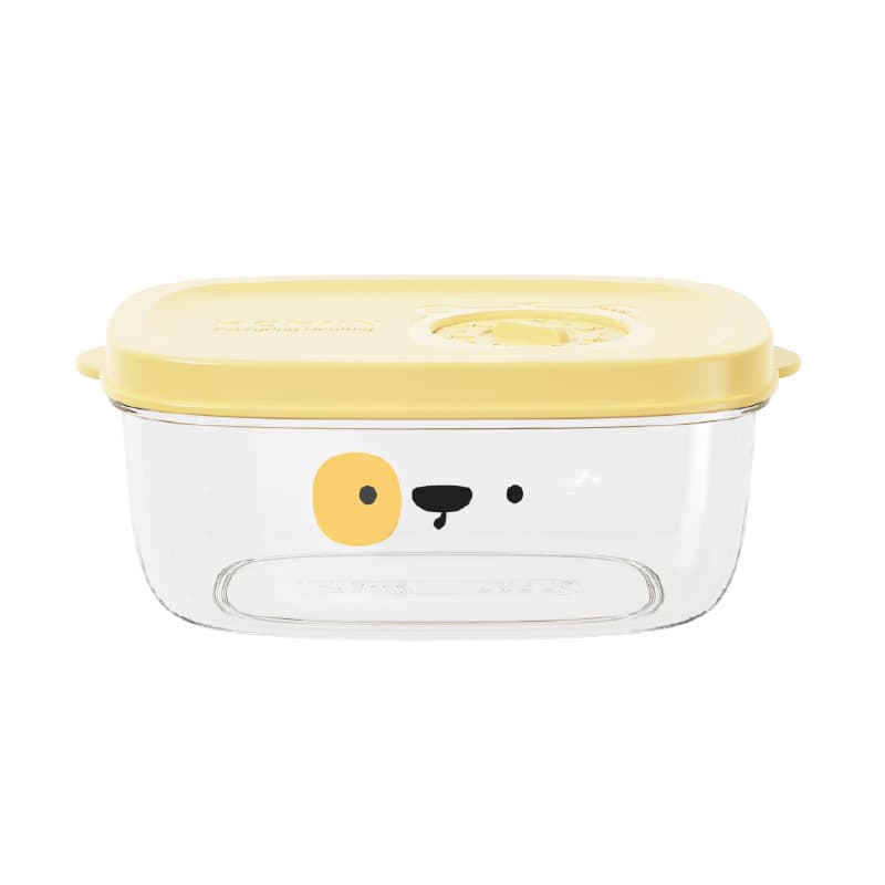 Small lunch box lunch lunch lunch fixed amount of frozen brown rice preserved refrigerator storage food -grade miscellaneous grain rice packaging wholesale 5