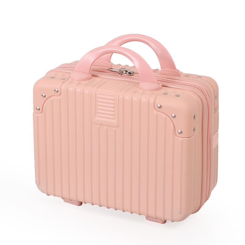Retro handheld gift box, suitcase, storage box, bag, 14 inch 5
