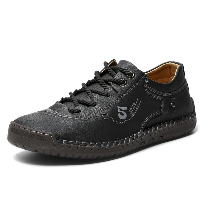 Cross-border large size summer new large size foreign trade men's shoes low-cut hand-sewn shoes outdoor casual shoes British leather shoes 5
