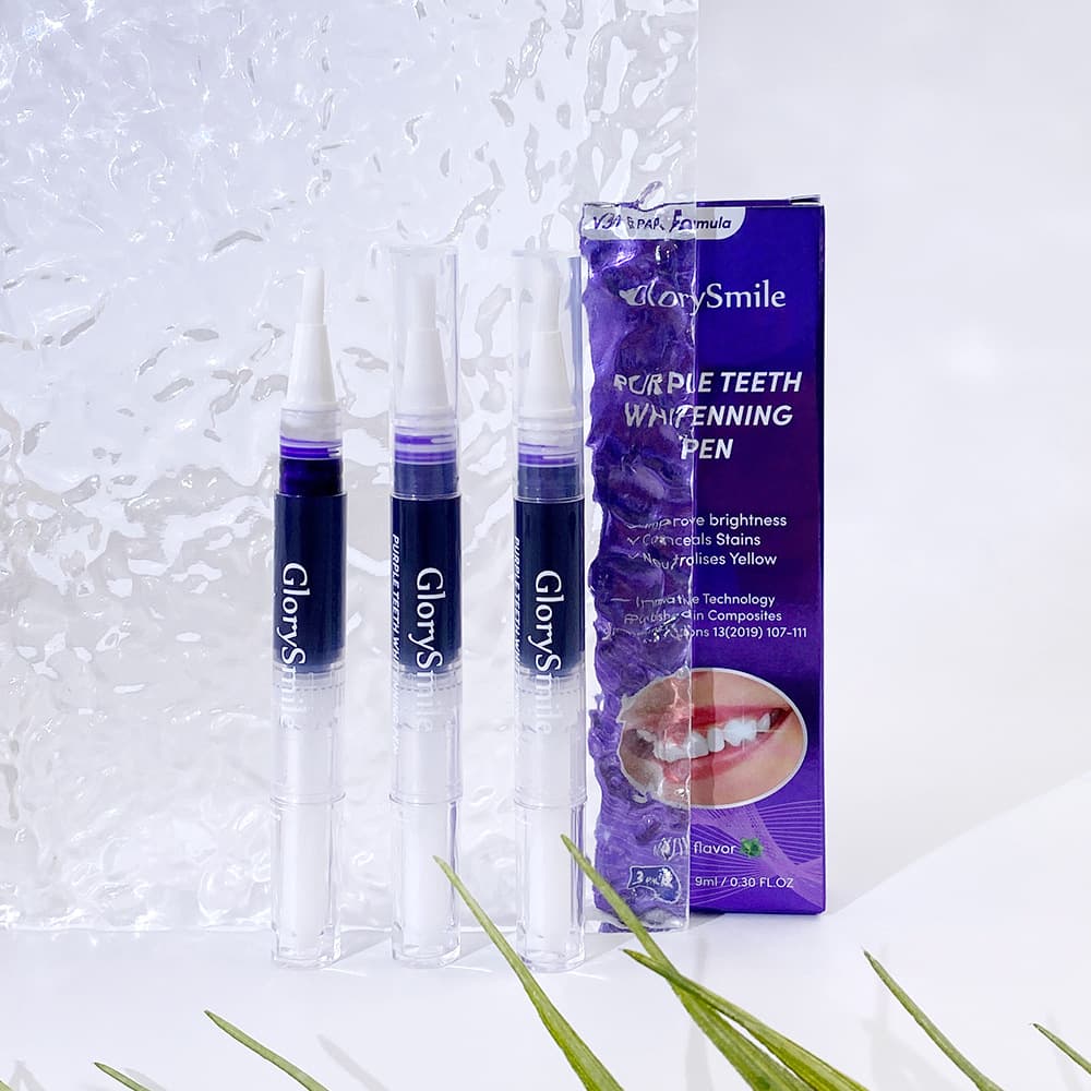 Glory Smile V34 Purple Teeth Whitening Pen with Essence 2