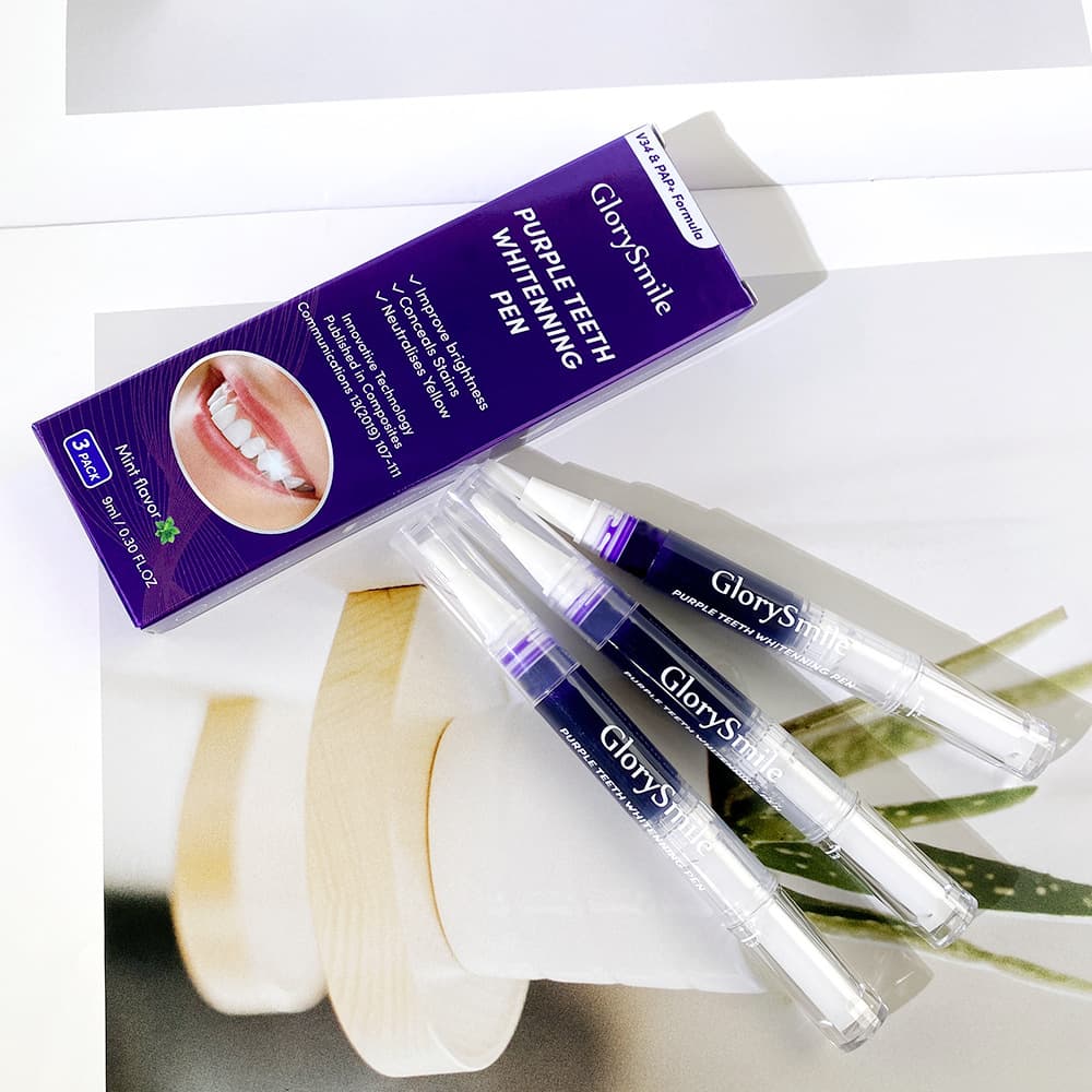 Glory Smile V34 Purple Teeth Whitening Pen with Essence 3