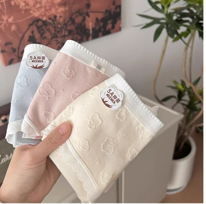 (Wholesale), children's cotton underwear, antibacterial Japanese trousers, mid rise