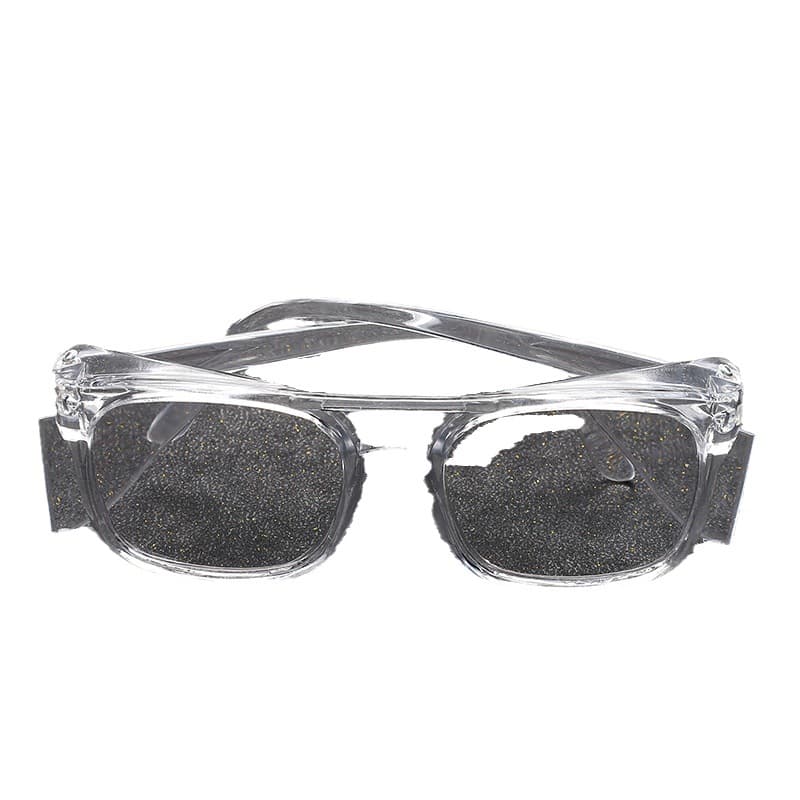 Factory anti -splash glass welding mirror site dust prevention and fire protection glasses outdoor sandproof wind mirrors 5