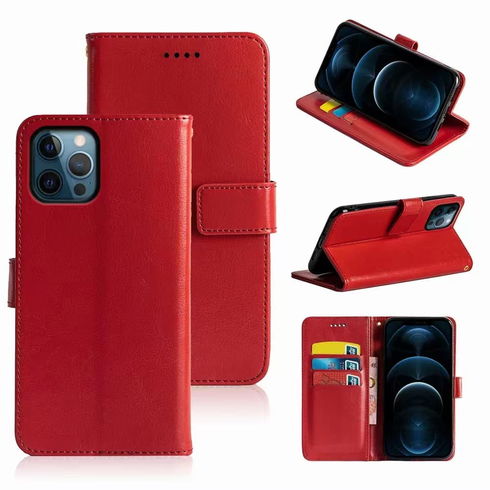 Mobile phone leather case for Realme GT2 Card Holder Leather Wallet Case Facto 1