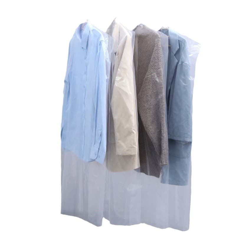 Plastic dust cover, suit, cashmere storage system with down, down jacket 5