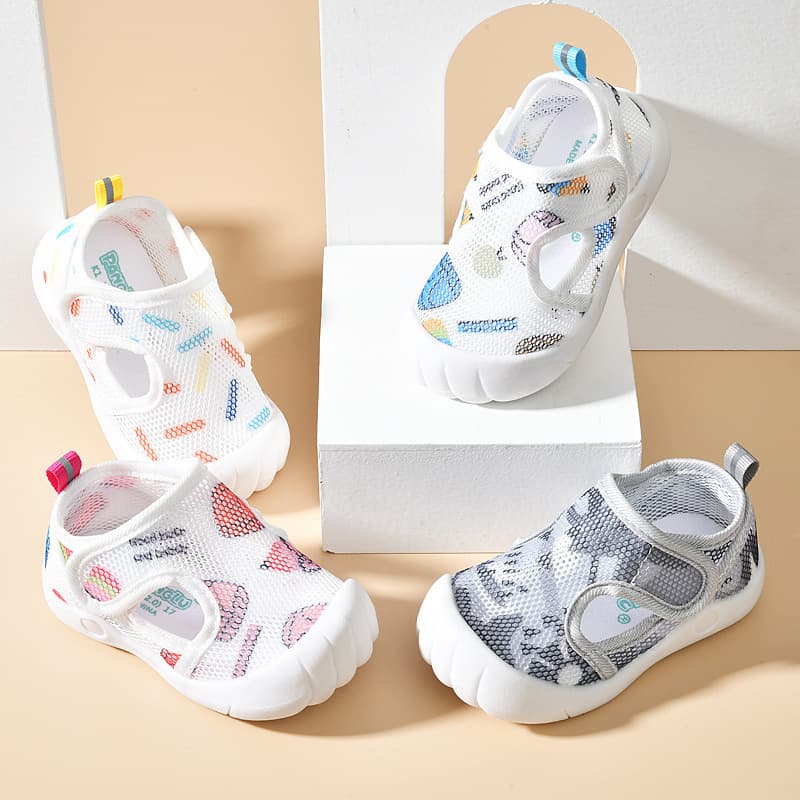 Children's summer non-slip sandals for early age girl's, 1-2 years, soft sole 2