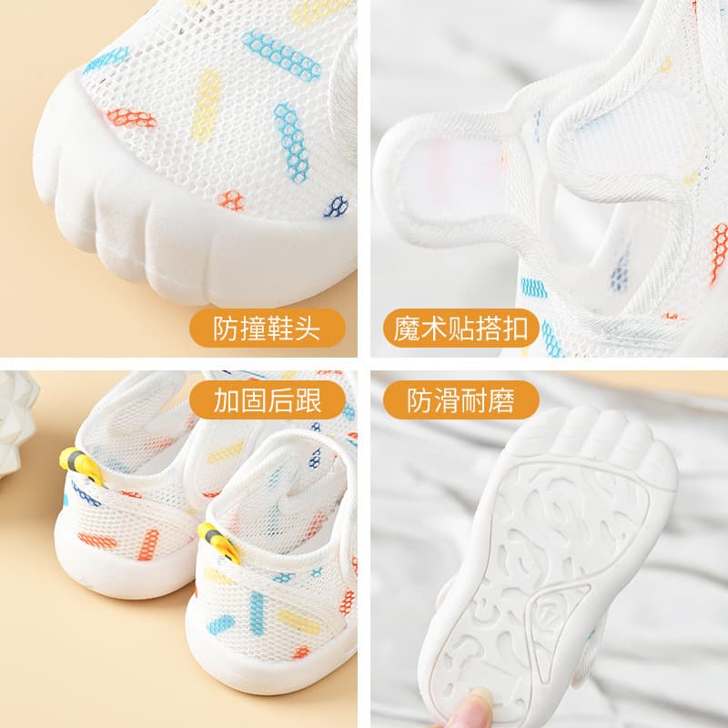 Children's summer non-slip sandals for early age girl's, 1-2 years, soft sole 3