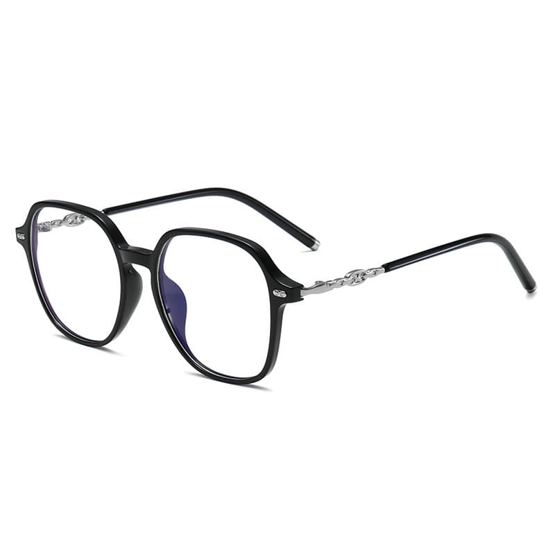 Korean Style Large Frame Cold Tea Color Sunglasses for Women 5