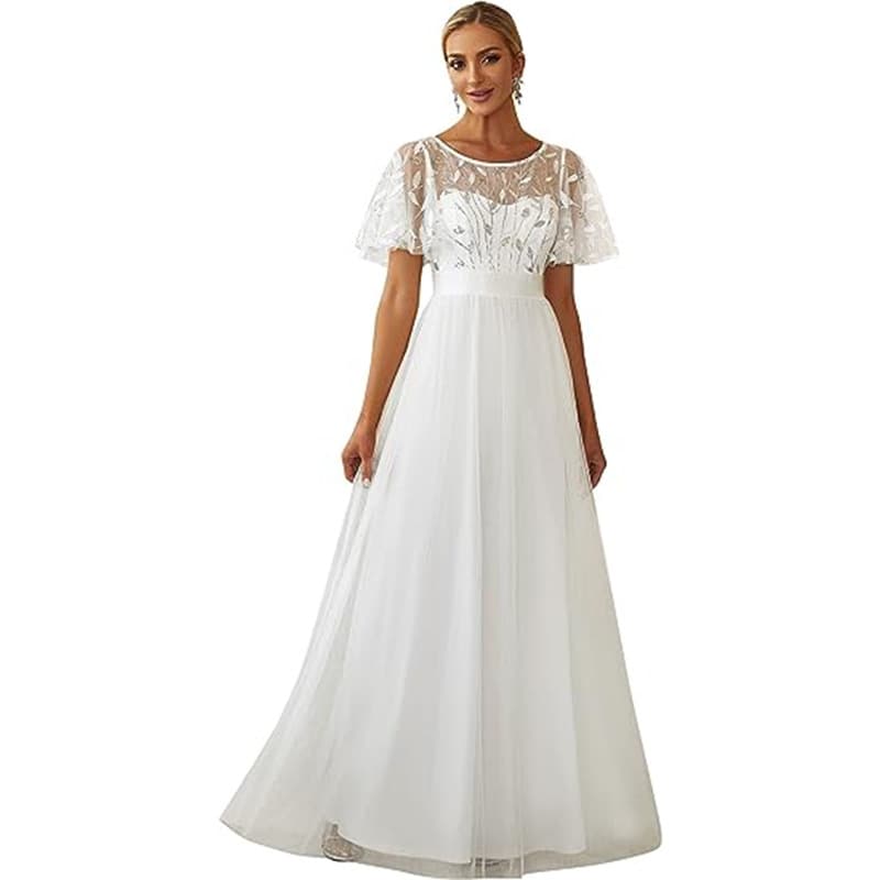 (Cross-border trading), long skirt, lace evening dress, European style, 2026 years