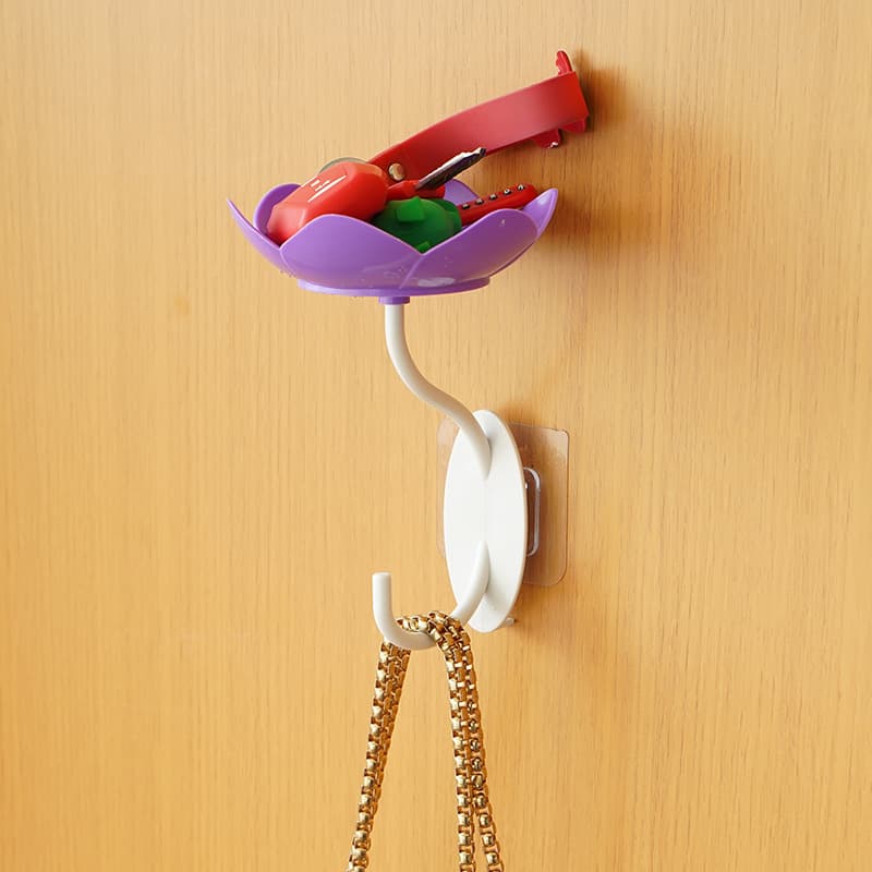 Soap holder, double-layer drying rack, flowered 4