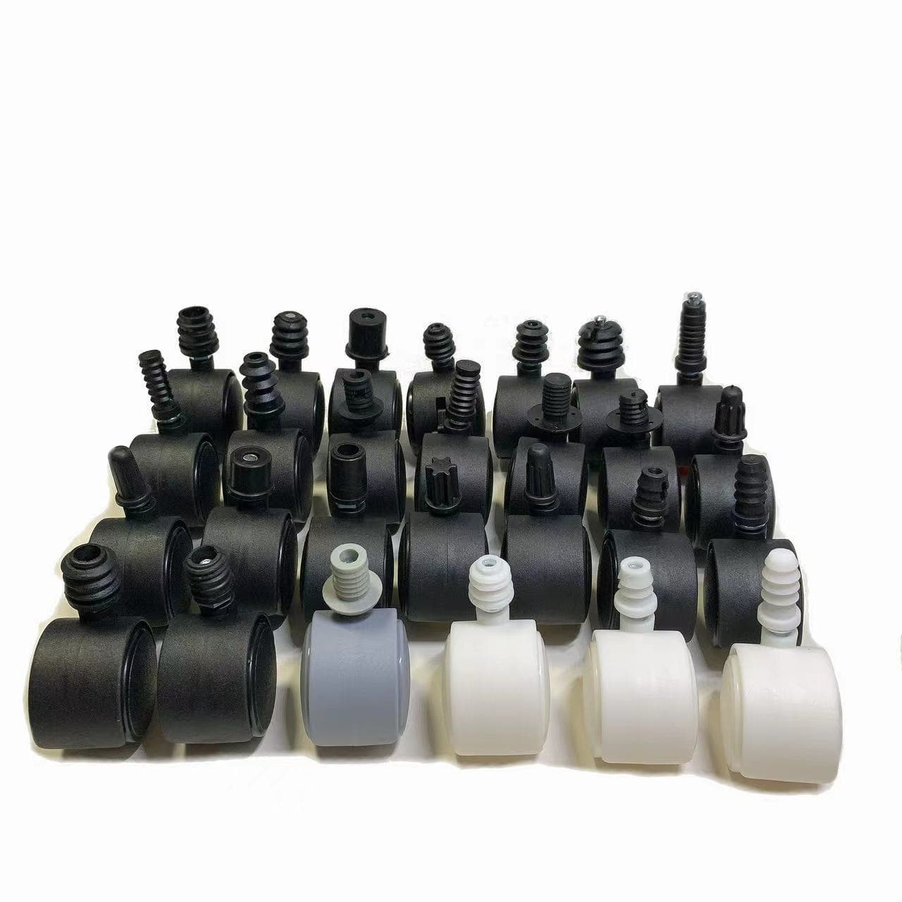 Universal furniture, brake, mute plastic flowerpot, swivel wheels 3