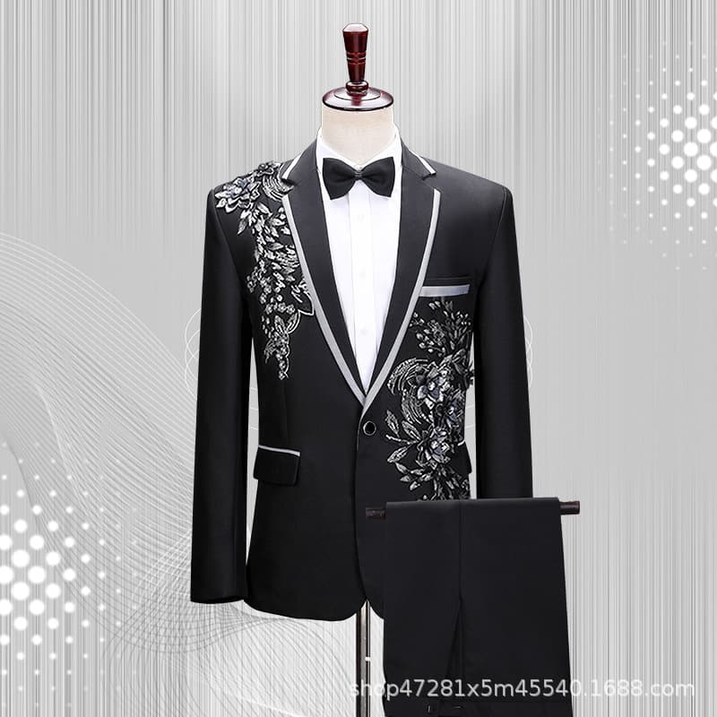 Classic suit jacket, gloves, set, for teenagers 1