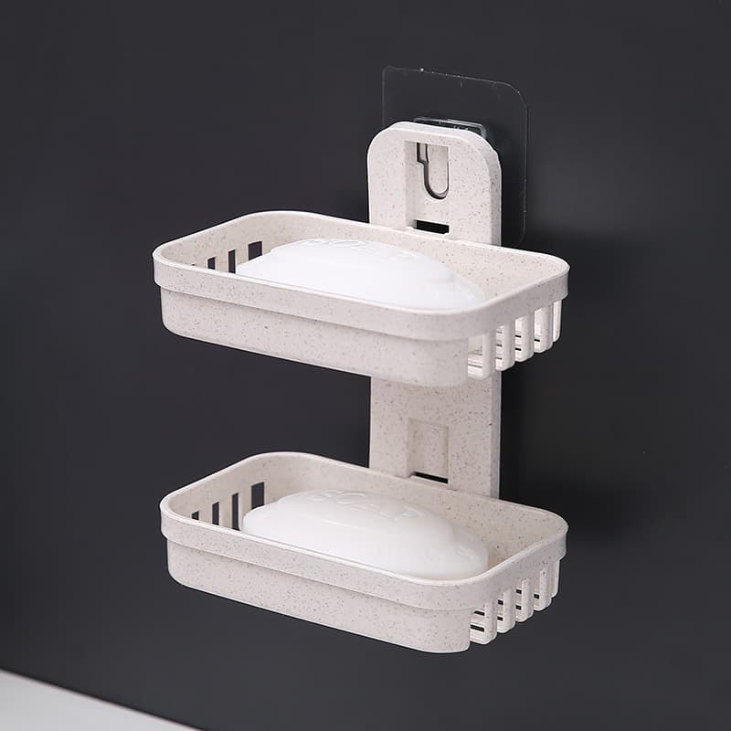 Soap holder, double-layer drying rack 10