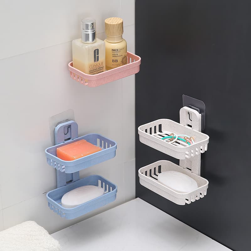 Soap holder, double-layer drying rack 1
