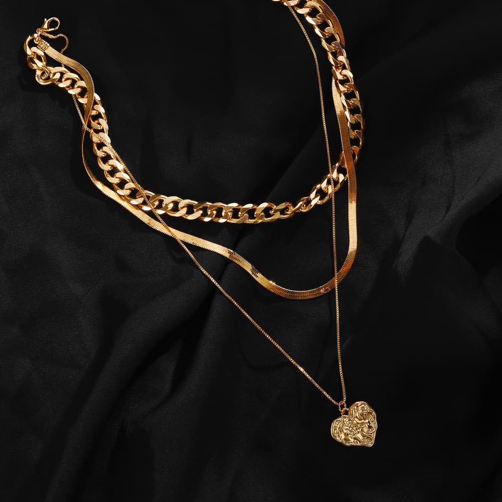 (Cross-border trading), (Wholesale), fashionable pendant, small design brand necklace 3