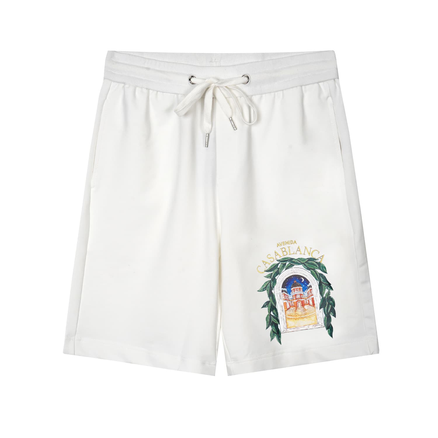 (Cross-border trading), shorts, starry sky, castle, trousers for leisure, with your logo imprint 4