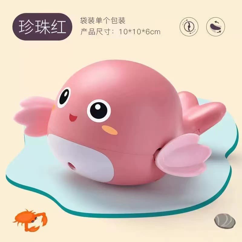 Baby hygiene product for bath, children's toy play in water for swimming for boys and girls, duck 8