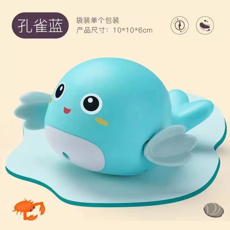Baby hygiene product for bath, children's toy play in water for swimming for boys and girls, duck 10
