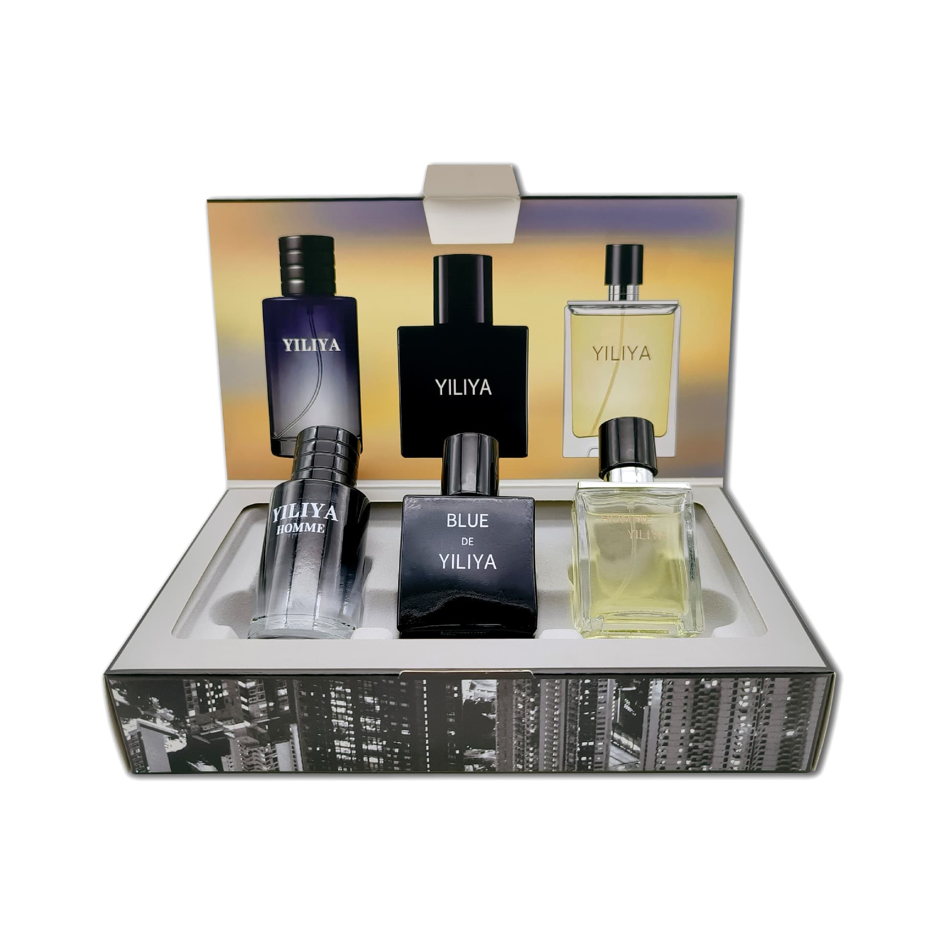 (Cross-border trading), perfume, fresh set with a light fragrance, men's gift box, new collection, long lasting light fragrance 5
