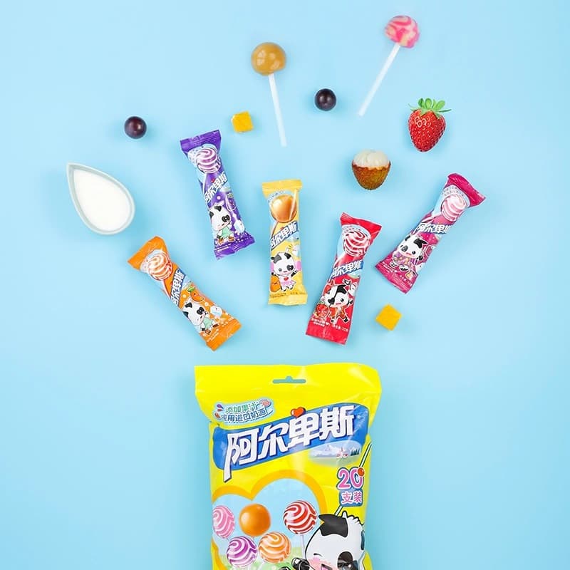 Alps Lollipops 10g - 96 Pieces, Fruit Flavor Candy 2