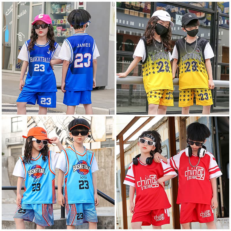 Summer basketball uniform, travel set, quick dry football uniform for training, short sleeve T-shirt, shorts 3