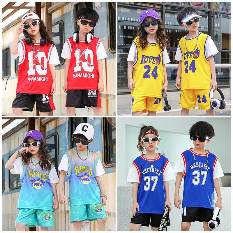 Summer basketball uniform, travel set, quick dry football uniform for training, short sleeve T-shirt, shorts 4