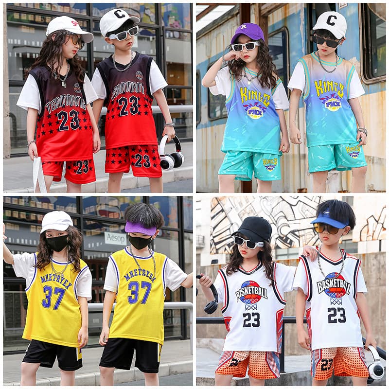 Summer basketball uniform, travel set, quick dry football uniform for training, short sleeve T-shirt, shorts 1