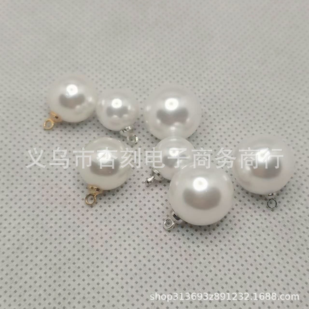Round beads pearl, pendant, earrings handmade, necklace, accessory, accessories, DIY