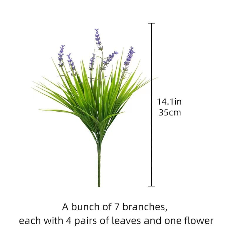 (Cross-border trading), lavender artificial plant, plastic decorative flowers 2