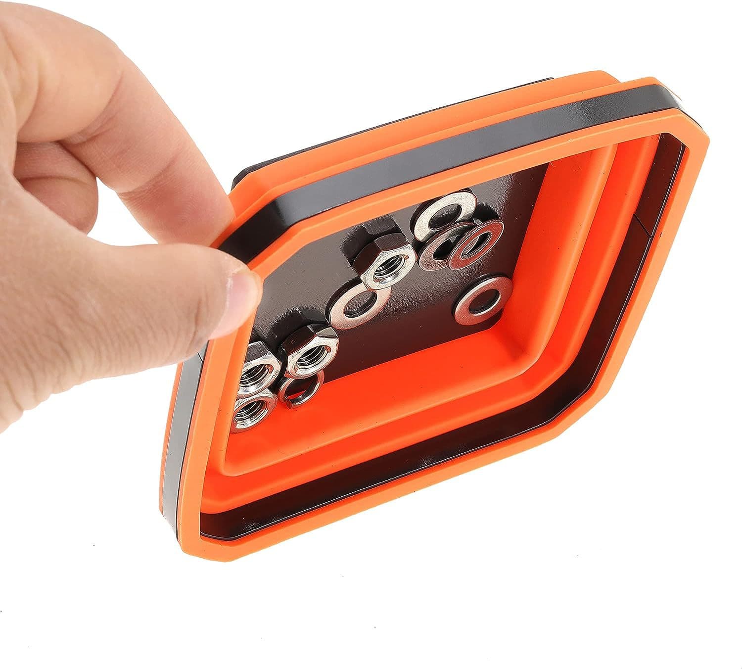 Square silicone foldable magnetic strong magnet, with your logo imprint 5