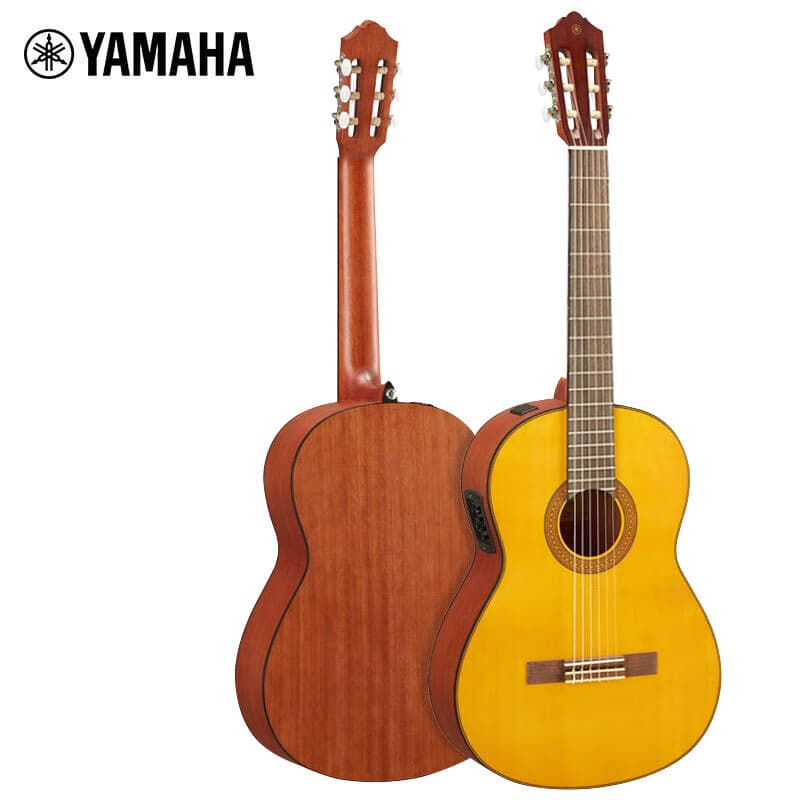 Yamaha ACGX122MS solid board classical guitar spruce top Nadu wood back and sides 39 inches 1
