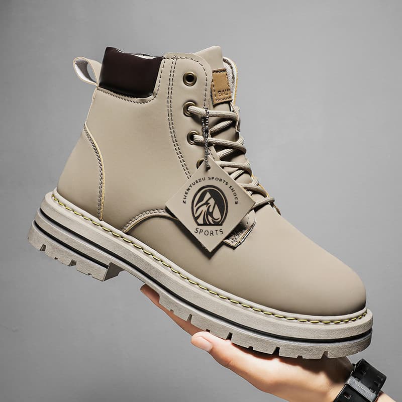 (Cross-border trading), Martens, extra large retro boots English style, plus size, British style 3