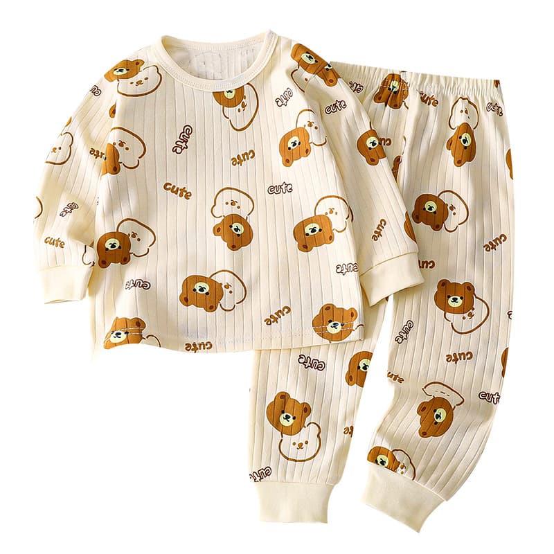 Cotton autumn children's set, pijama for boys, thermal underwear, children's clothing 5