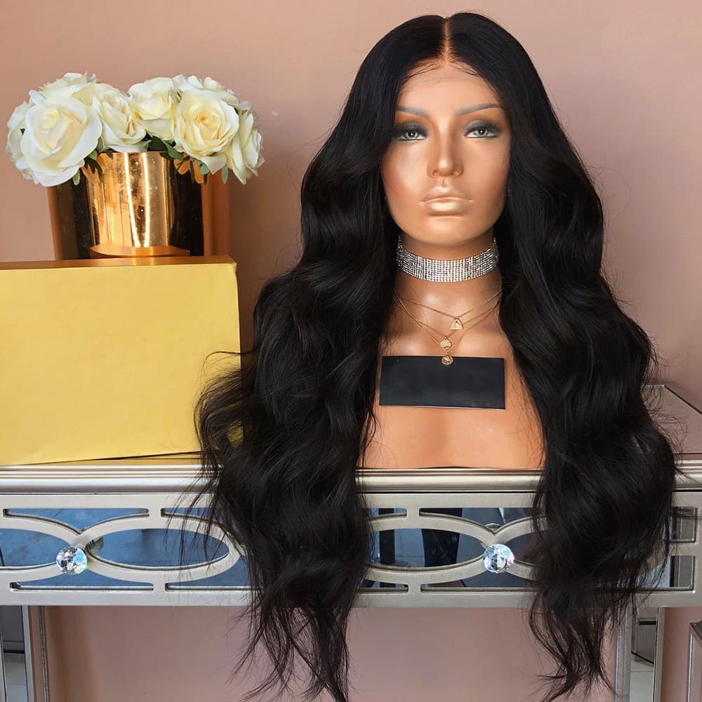 (Cross-border trading), universal curly wavy wig with hair parting, European style, gradient 2