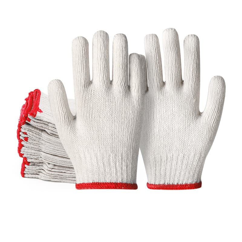 Men's cotton non-slip nylon wear-resistant gloves 5
