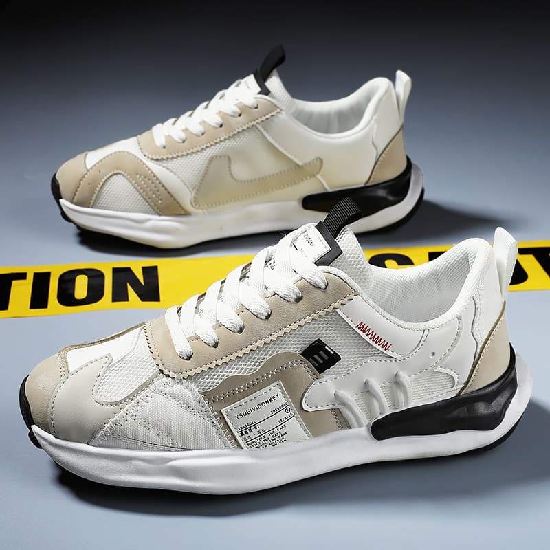 Men's shoes spring breathable 2025 new mesh sports casual running design niche travel dad versatile trendy shoes 4