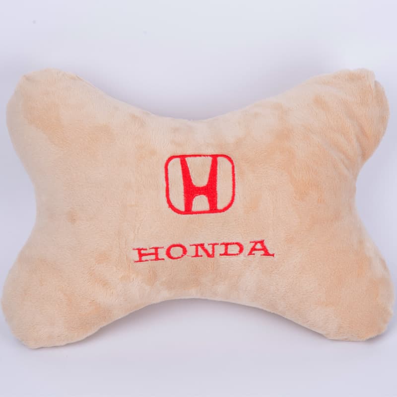 Car headrest pillow four-piece set neck pillow pair car lumbar support LOGO wholesale headrest lumbar cushion 4