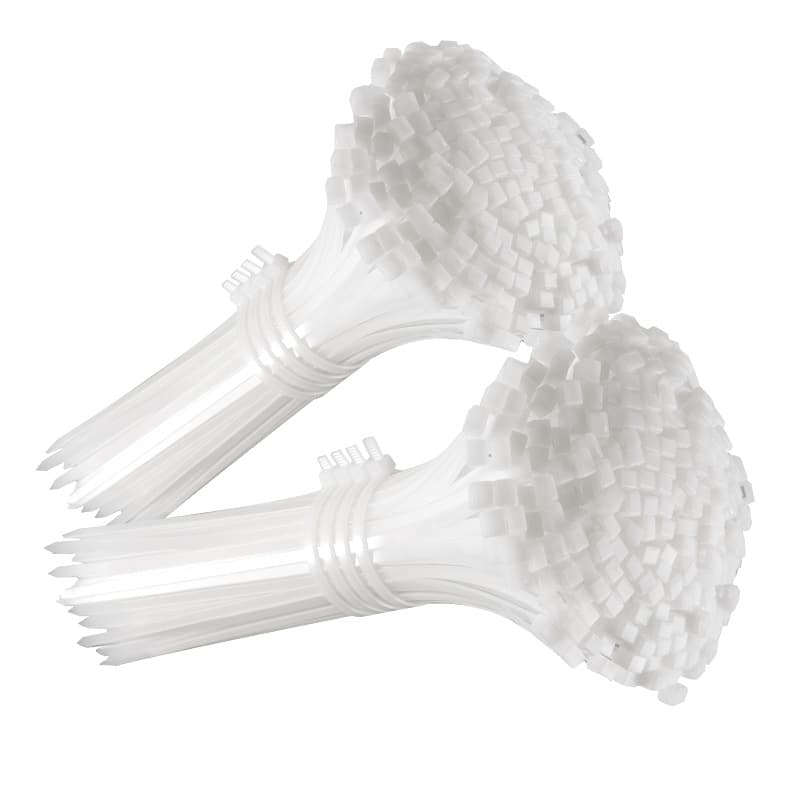 [外贸直供厂家批发nylon cable tie自锁式尼龙扎带黑白塑料捆绑带] 5