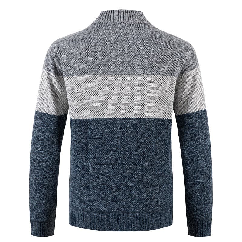 (Cross-border trading), demi-season knitted trend sweater, jacket with zipper, cardigan, Korean style 5