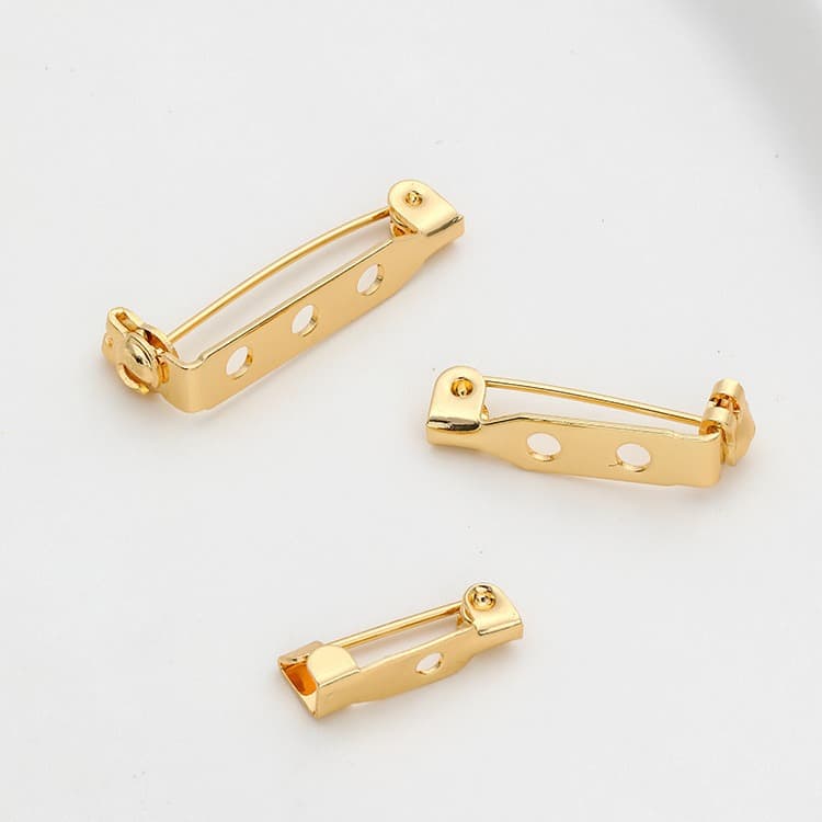 Brooch, pin, accessory, accessories, 14 carat, golden color, DIY 4